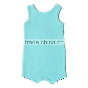 2016 Latest Wholesale Baby Clothes Soft Cotton Casual Baby Rompers For 0-24months thumbnail-2
