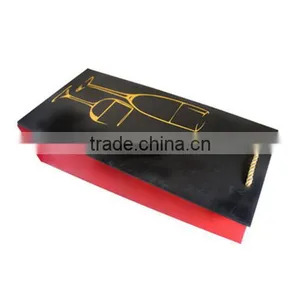 Custom Make Paper Wine Bottle Bags thumbnail-2
