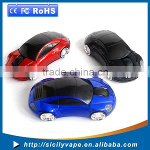 Hot Selling Customized Logo and Color 2.4Ghz Car Shaped Wireless Optical Mouse thumbnail-5