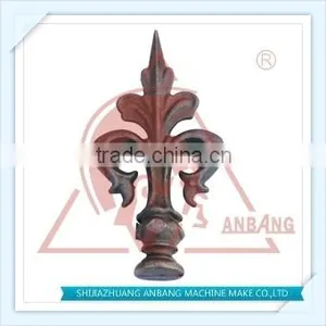 Wrought Iron Spearhead, Forged Iron Spear thumbnail-4