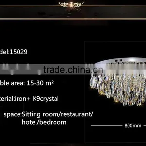 European Style Crystal / Contemporary / Candle /restaurant/ Bedroom Ceiling Lamp thumbnail-4