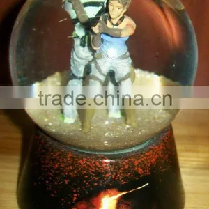 Polyresin Game Character Water Globe thumbnail-1