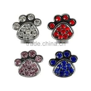 Rhinestone Bling 10mm Alloy Charm Slide Charms thumbnail-1