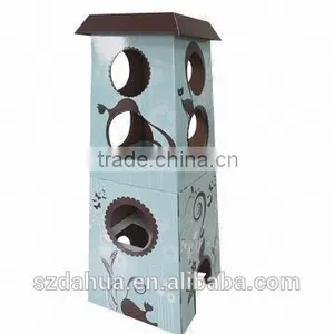 Supermarket Display Stand Made of Cardboard Paper With Colorful Printing thumbnail-1