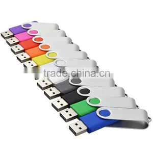 2016 Hotselling Plastic Swivel Flash Drive for Business Gift,color Free Samples Free thumbnail-2
