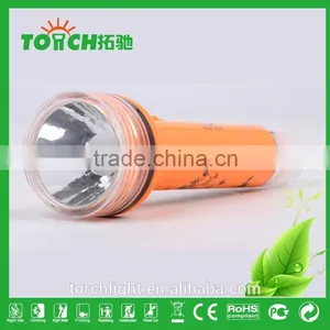 Super Waterproof Rechargeable LED Flashlights Camping Light ABS Plastic Multifunctional Cheap Flashlight thumbnail-3