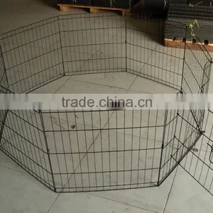 China Indoor Outdoor Cheap Portable Wire Metal Rabbit Enclosure Hutch thumbnail-2