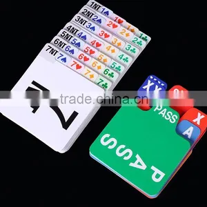 Customized Heat Resistant Casino Poker Cards UV Resistant Gold Playing Cards Glossy Poker Playing Card ---DH20549 thumbnail-1