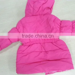 2015 New Girls Winter Cotton Padded Coat Kids Girls Hooded thumbnail-3