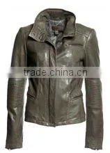2014 Fashion Design Clothes Women Leather Jacket thumbnail-1