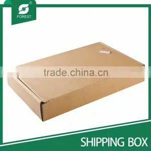 Plain Brown Corrugated Shipping Box thumbnail-1