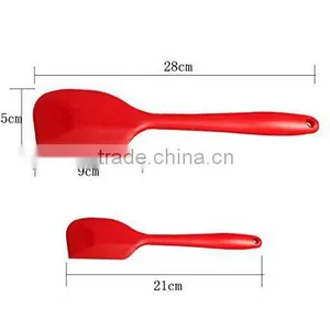 Heat Resistant Food Grade Approved Silicone Rubber Spatula For Baking thumbnail-3