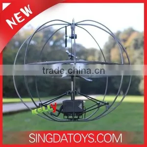 Hot Sale 777-286 3 Channel RC Infrared Flying Ball With Gyro thumbnail-1