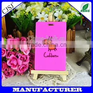 Travel Name Soft Pvc Blank Luggage Tag Maker thumbnail-1