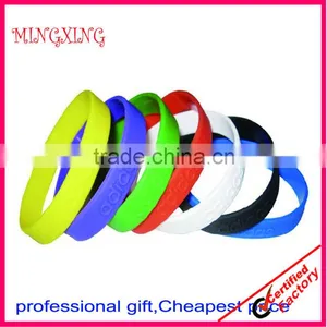 2014 Popular Hot Sale Adjustable Silicone Wristband thumbnail-1