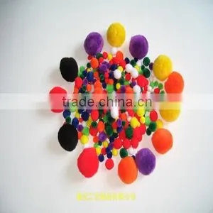 Party Decoration Christmas Colour 5mm Pompom thumbnail-1