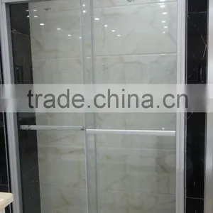 Bathroom Door Design Sliding Straight Shower Door Screen D816 thumbnail-2
