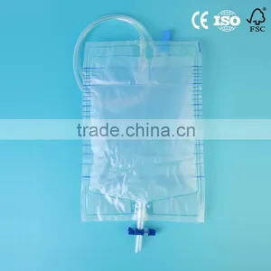 With T-outlet 2L Urine Bag thumbnail-3