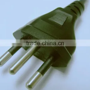 Brazilian Standard10A /250V 3pin Brazilian Standard Plug thumbnail-1