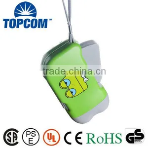Biogradable Plastic Body Mini Useful LED Dynamo Torch thumbnail-1