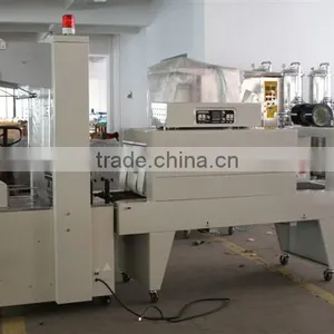Semi Automatic Tin Shrink Wrapper and Heating Tunnel thumbnail-1
