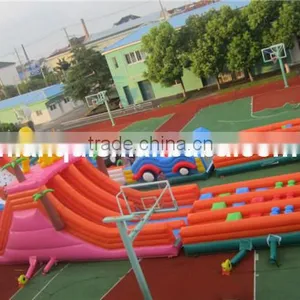 Giant Newest Cheap Inflatable Obstacle Course for Sale thumbnail-6