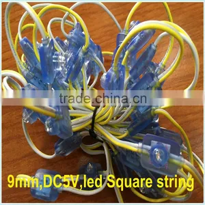 2016 Promotion RGB or Single Color Wedding Party Outdoor Solar String 9mm 50leds Christmas Light thumbnail-4