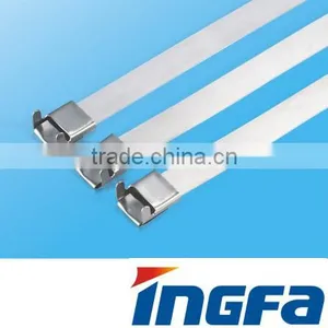 304 Material Metal Cable Tie for Length 150mm to 100mm thumbnail-1