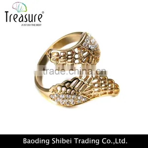 Gemstone Jewelry Swing Shape Diamond Rings Jewelry Men's Ring Golden thumbnail-5