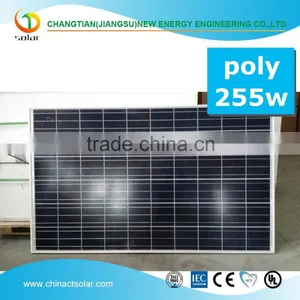 China Manufacturer High Efficiency Solar Modules Poly 255W Panels thumbnail-1