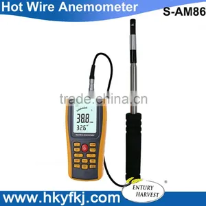 Air Temperature Velocity Sensor Air Flow Meter Hot Wire Anemometer thumbnail-1