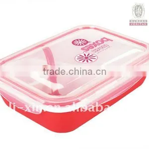 Plastic Lunch Box With Soup Bowl thumbnail-1