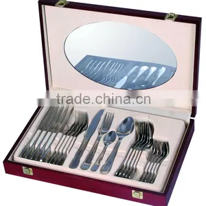24pcs Stainless Steel Cutlery Set thumbnail-1