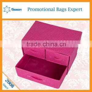 Ooem Non Woven Fabric Foldable Storage Box Clothes Storage Box Containing Box Supplier's Choice thumbnail-6