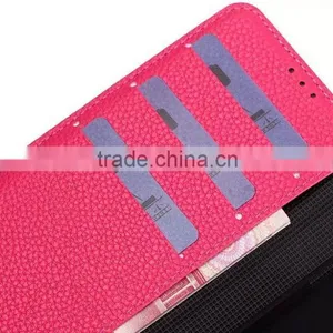Litchi Wallet Leather Case for HTC One M8 Mini thumbnail-3