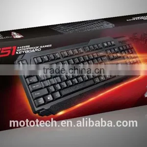 Cheap Professional Gaming Keyboard, Hottest Selling USB Computer Wired Keyboard, Laser Inscribed Letters With Direct F thumbnail-2