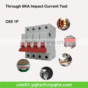 Electrical Miniature 4p Motor Protection Rating Miniature Circuit Breakers thumbnail-1