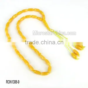Acrylic Muslim Tasbih Beads Turkish Rosary Beads in Agate Color Quality Choice thumbnail-2