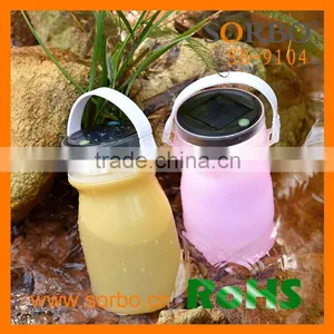 2016 SORBO Inflarable Silicone Solar Lantern/FDA Certifcated Drinking Bottle Lantern/Solar Flexible Flashlight With Emergency thumbnail-6