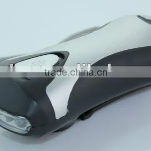 5 LED Dynamo Powered Siren Flashlight thumbnail-1