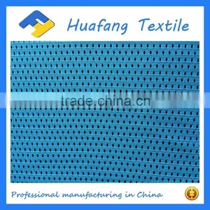 100% Polyester Knitted Mesh Fabric With the Hole Size 2mm for Sportswear thumbnail-6