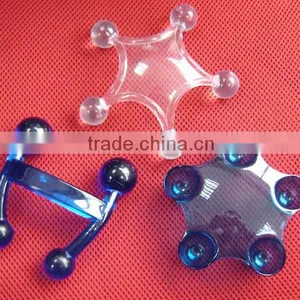 HEYU Hot Sell Body ps Plastic Mini Massager With Five 5 Ball thumbnail-1