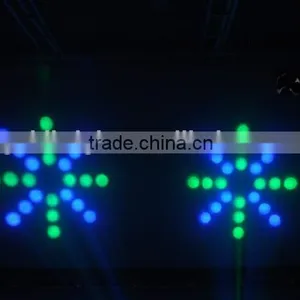Led Dual Moon Flower Effect Light 3 in 1 Sharp Beam dj Light thumbnail-3