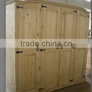 Corona 4 Door Arch Top Wardrobe thumbnail-1