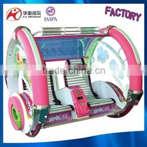 High Quality Outdoor Playground Theme Park 360 Degree Rotating Happy Le Bar Car Rides for Sale thumbnail-1