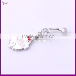 Christmas Santa Claus Belly Ring thumbnail-2