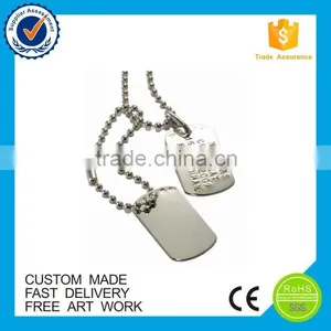 High Quality Custom Human Blank Dog Tags thumbnail-4