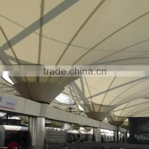 Public Building Railway Station Canopy for Rainwater Collection Roofing System in Shanghai thumbnail-3