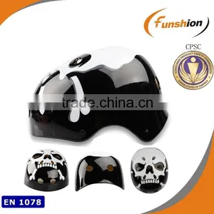Cool Bicycle Helmets With New Colorful Skate Helmet With Skull Design thumbnail-1