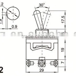 Machinery Toggle Switch,on off on Toggle Switch,micro Toggle Switch thumbnail-2